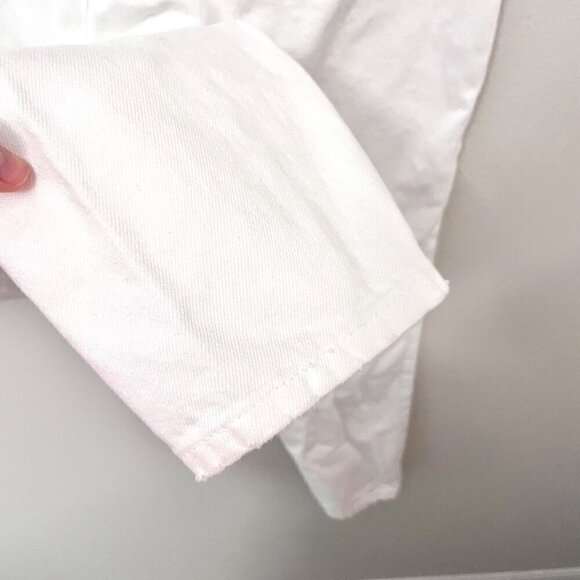 Anine Bing White Denim Straight Leg Jeans Size 30 - Picture 7 of 9